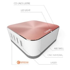LDNIO A8101 Qualcomm 3.0 8 USB Desktop Charger - Image 2