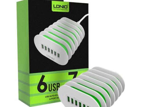 LDNIO A6702 7A 6-Port USB Charger