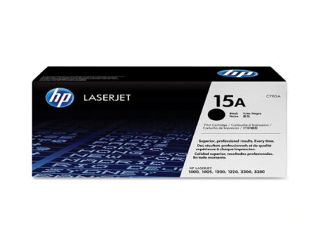 HP 15A Black LaserJet Toner Cartridge