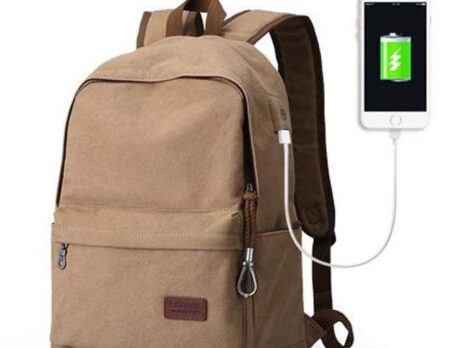 backpack with USB Charging Port