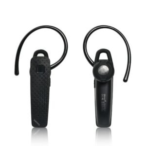 REMAX T7 Business Remote Self-timer Wireless Bluetooth Earphone - Black & White - Image 2
