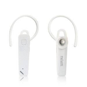 REMAX T7 Business Remote Self-timer Wireless Bluetooth Earphone - Black & White - Image 3