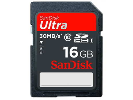 Sandisk 16GB 30MBPS Ultra Memory Card