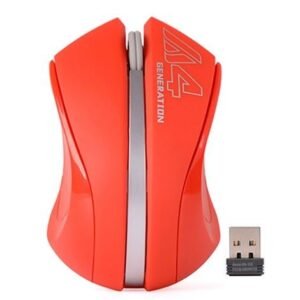 A4Tech G3-310N Optical Wireless Mouse Black & Red - Image 4