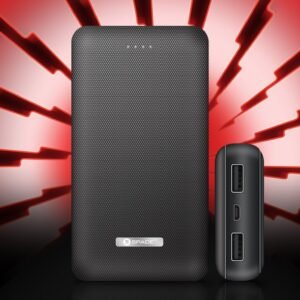 Space Core 20000mAh Power Bank Black - Image 5