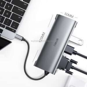 WIWU A11 11 In 1 Multi USB 3.0 Hub For MacBook - Image 2