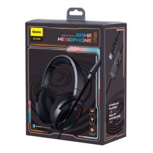 Baseus Gamo Immersive Virtual 3D Game Headphone (PC) Black - Image 2