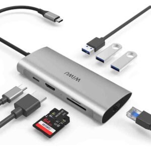WiWU Alpha Type C Hub 8 in 1