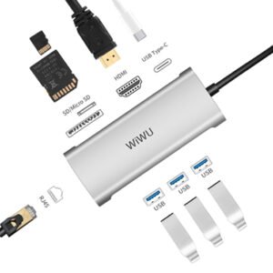WiWU Alpha Type C Hub 8 in 1 - Image 3