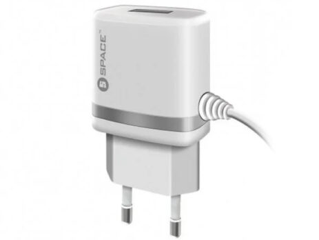 Space WC-105c Type-C USB Cable Wall Charger