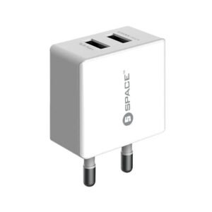 Space WC-102 dual USB Port Wall Charger - Image 4