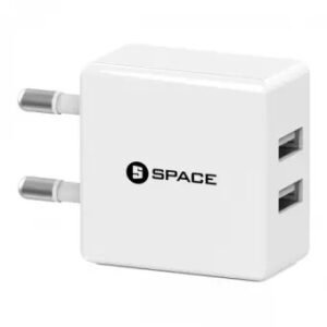 Space WC-102 dual USB Port Wall Charger - Image 6