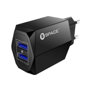 Space Dual Port Usb 3.4A Wall Charger WC-115 - Image 5