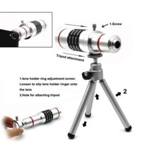Mobile Telescope Lens 26X with Tripod - Image 4