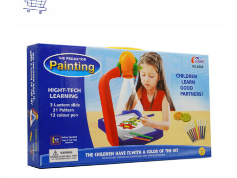 Painting projector with colors