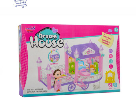 Plastic Doll Dream House Toy