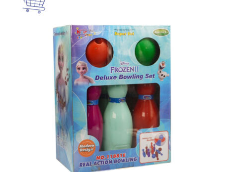 Frozen deluxe bowling set