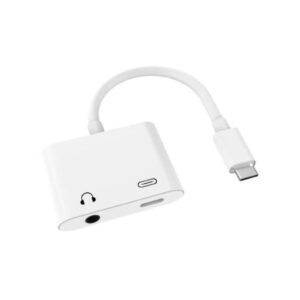 Type c to 3.5 mm jack and charging cable - Image 3