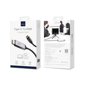 WIWU X9 Type-C Male to HDMI Male Coaxial Cable - Image 4