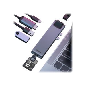 Baseus Thunderbolt C+Pro 7-In-1 HUB Docking Station - Image 4