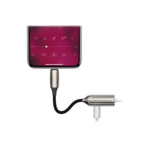 Baseus L56 8 Pin To 3.5mm Female Cable 2-In-1 Adapter - Image 4