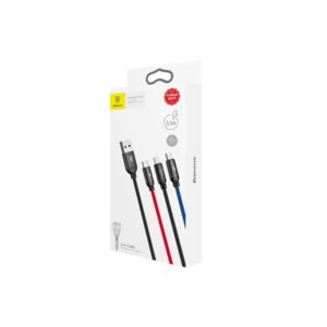 Baseus rapid series 3 in 1 cable price in Pakistan - Image 3
