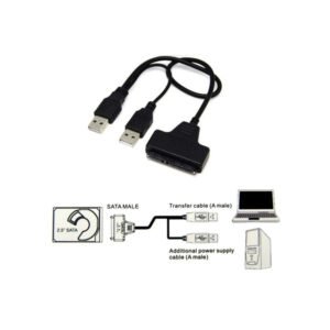 USB 2.0 to SATA Data Cable Converter Adapter - Image 4