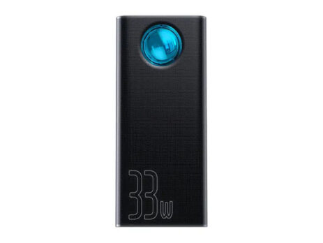 "Baseus Amblight Digital Display Quick Charge Power Bank 30000mAh Black