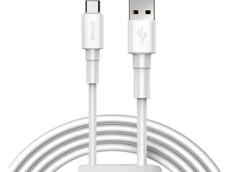 Baseus Mini White Cable USB For Type C 3A 1m