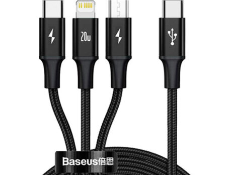 Baseus Type C Rapid 3 in 1 Cable