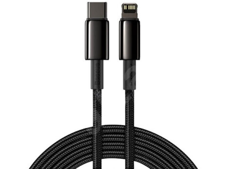 Baseus Tungsten Gold Fast Charging Data Cable Type-C to iP PD 20W 2m Black