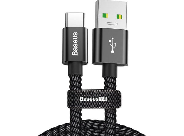 Baseus Double Fast Charging Cable USB to C 5A 1m