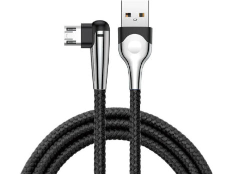 Baseus sharp-bird mobile game cable USB For Micro 2.4A 1M Black