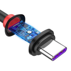 Baseus Type-C Purple Loop HW flash charge cable