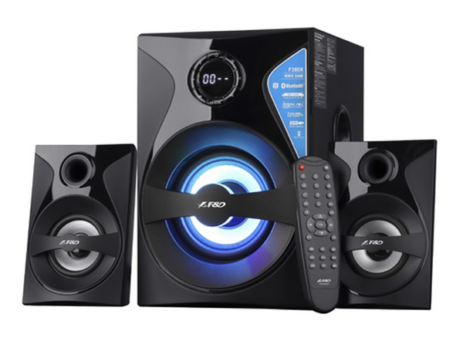 F&d f380x bluetooth speakers with led lights