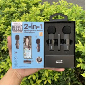 Remax K03 Wireless Mic for Vlogging - Image 4