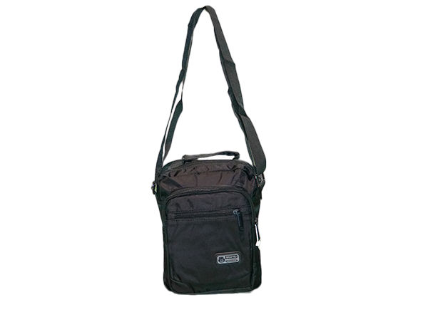 Black shoulder bag for work