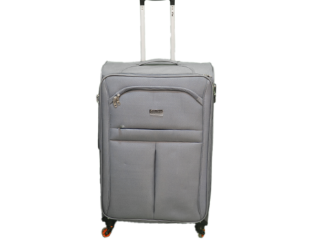 Hard side luggage grey for travel