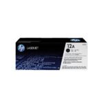 Hp 12a black original laserjet toner cartridge