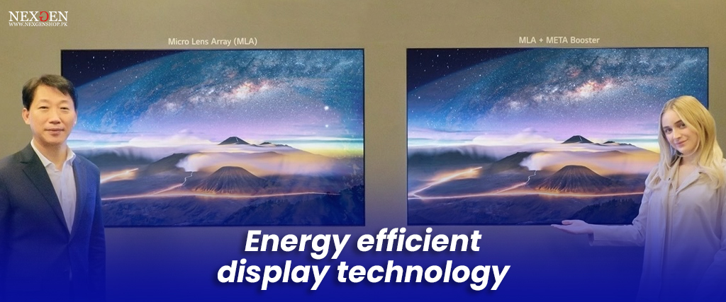 Energy-efficient display technology