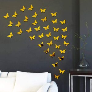 3D Acrylic Butterfly Wall Decor