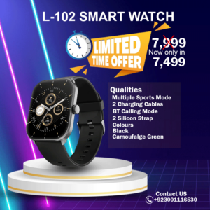 L-102 Smartwatch Price in Pakistan