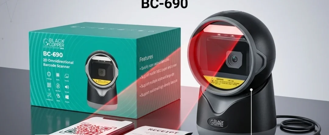 Black Copper BC-690 Barcode Scanner Pakistan
