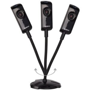 A4Tech PK-810G Anti-glare Webcam 480p with Built-in Microphone – Black - Image 5