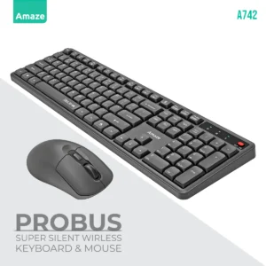 Amaze 742 Wired Keyboard – Slim, Durable & Comfortable Typing | Nexgen Shop