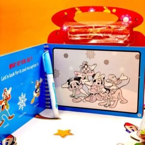 Magic Water Coloring Book for Kids – Reusable Water Drawing Book with Magic Pen - Image 5