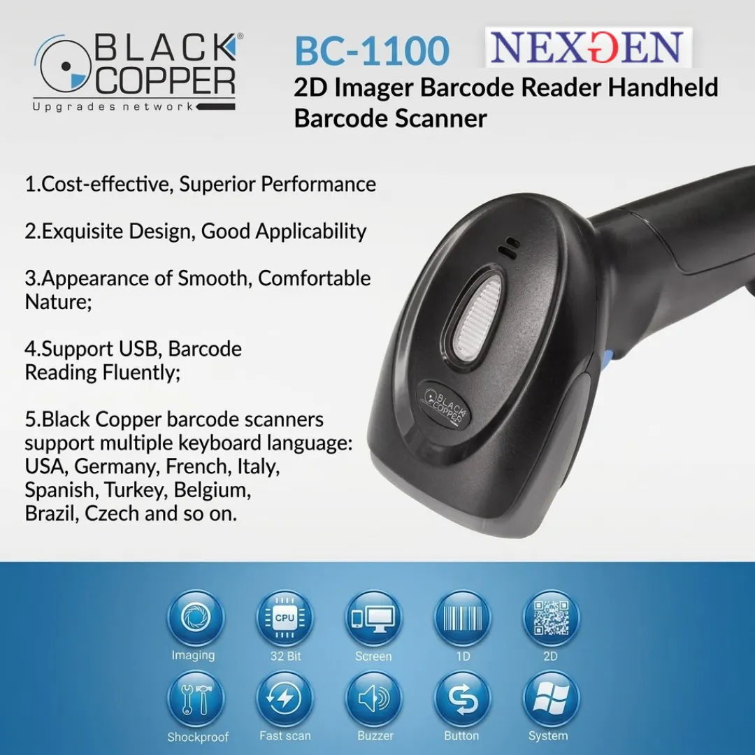 BlackCopper BC-1100 Handheld Scanner
