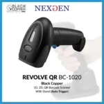 BlackCopper QR Barcode Scaner Front View