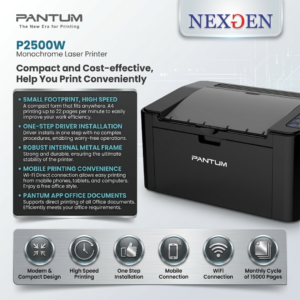 Pantum P2500W single function printer