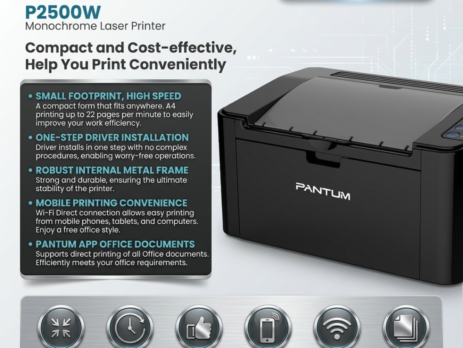 Pantum P2500W single function printer